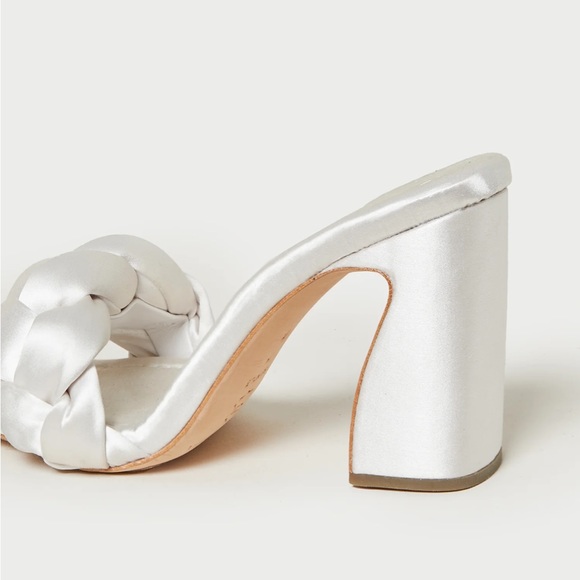 Loeffler Randall Freya Cream Braided Curve Mule - Picture 4 of 7